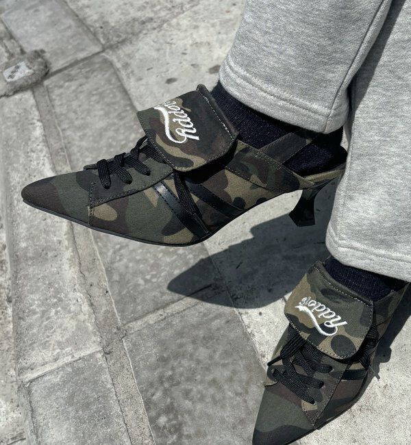  「【SLOPPY】SNEAKER MULES/スニーカーミュール」|スニーカー|カーキ