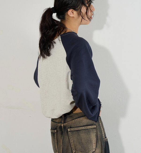  「ELLIOTT NUMBERIHG ONE-SHOULDERSWEATSHIRT」|Tシャツ・カットソー|