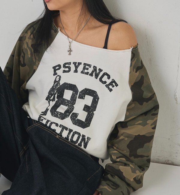  「ELLIOTT NUMBERIHG ONE-SHOULDERSWEATSHIRT」|Tシャツ・カットソー|ホワイトその他2