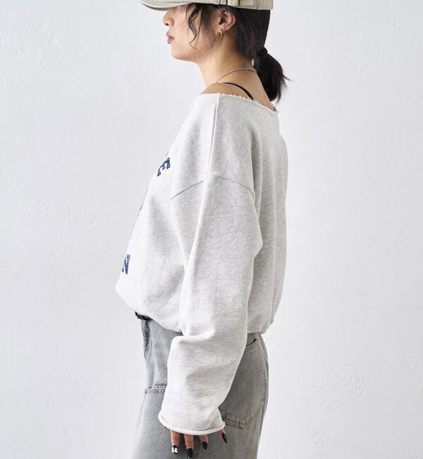  「ELLIOTT NUMBERIHG ONE-SHOULDERSWEATSHIRT」|Tシャツ・カットソー|