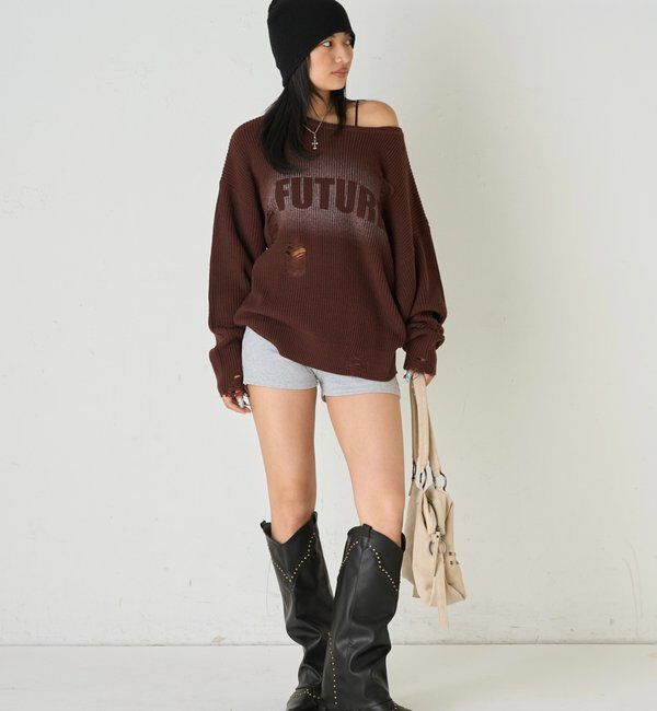  「【SLOPPY】 RIBBED SHORTS/リブショートパンツ」|チノ|