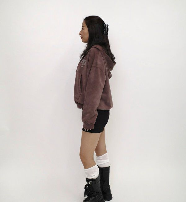  「【SLOPPY】 RIBBED SHORTS/リブショートパンツ」|チノ|