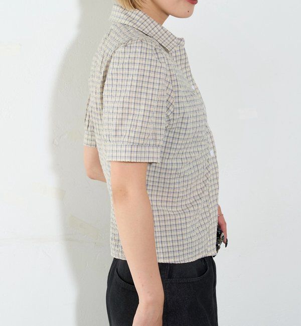  「パフスリーブギャザーブラウス」|シャツ・ブラウス|