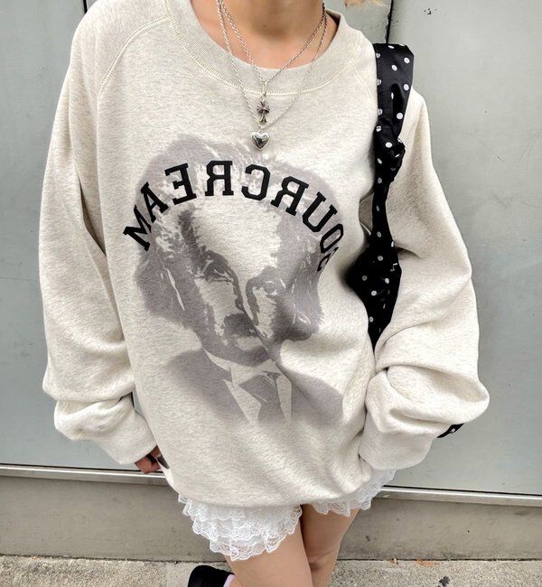  「【Sourcream】 GREAT FIGURE SWEATSHIRT」|Tシャツ・カットソー|