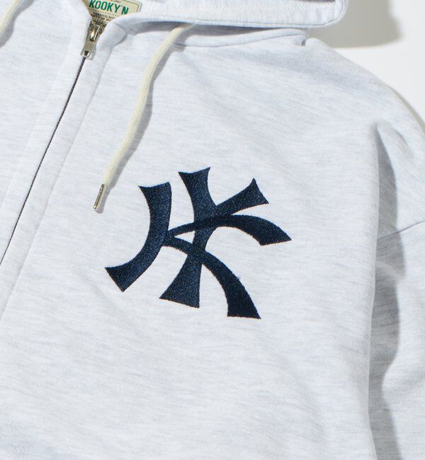  「【KOOKY'N/クーキー】KY LOGOZIPHOODIE」|パーカー|