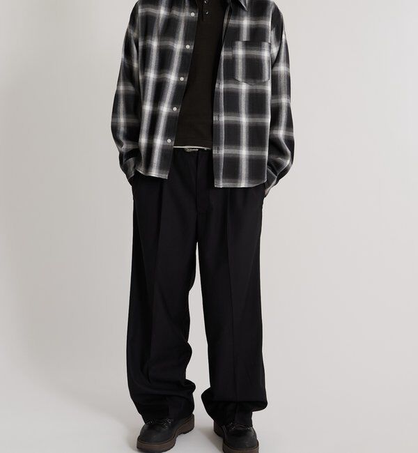  「KOOKYNオンブレチェックシャツ」|シャツ・ブラウス|