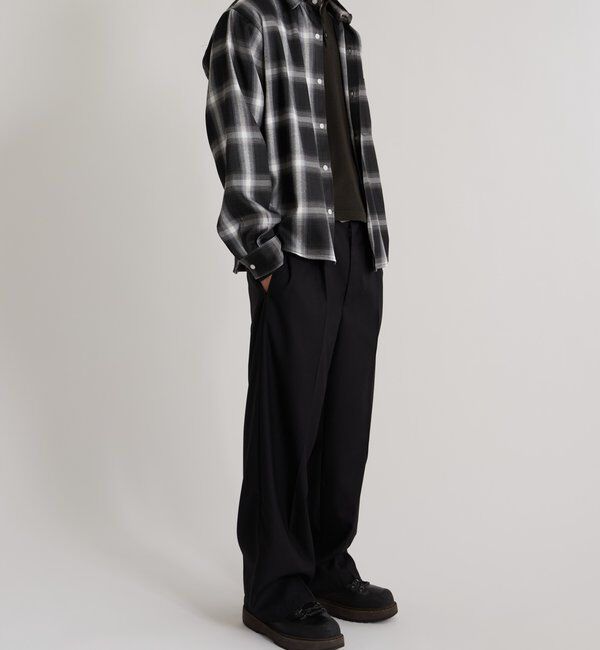  「KOOKYNオンブレチェックシャツ」|シャツ・ブラウス|