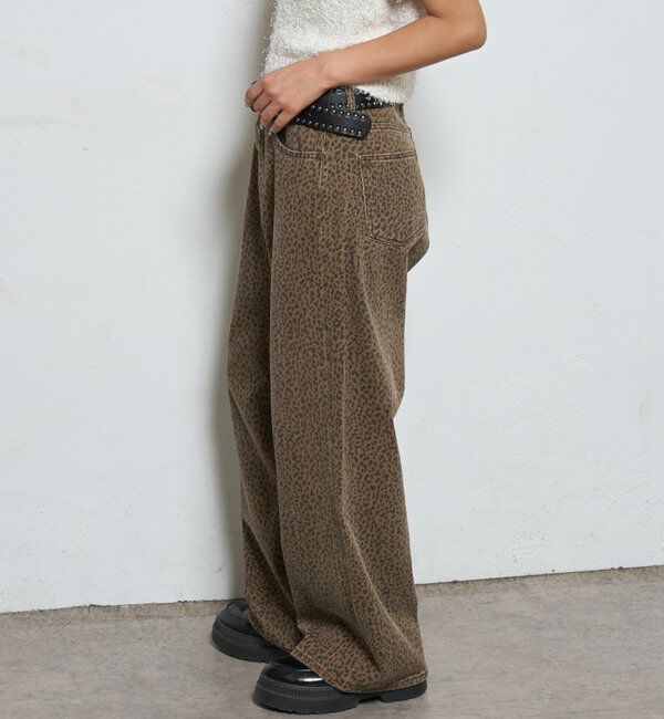  「アソート柄ローライズデニム」|デニム|