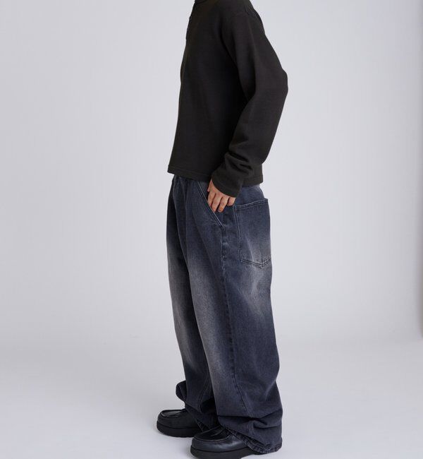  「【Sourcream】Heavy waffle henley tops」|Tシャツ・カットソー|