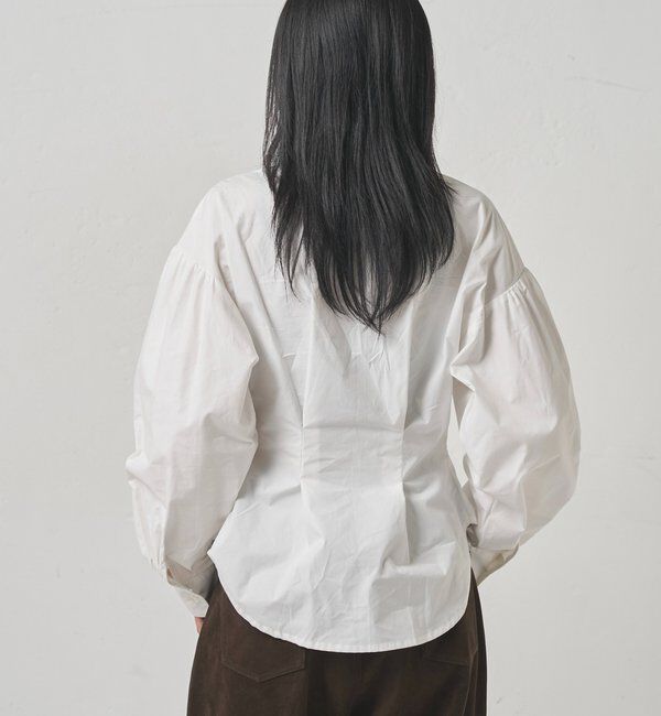  「パフスリーブダーツシャツ」|シャツ・ブラウス|