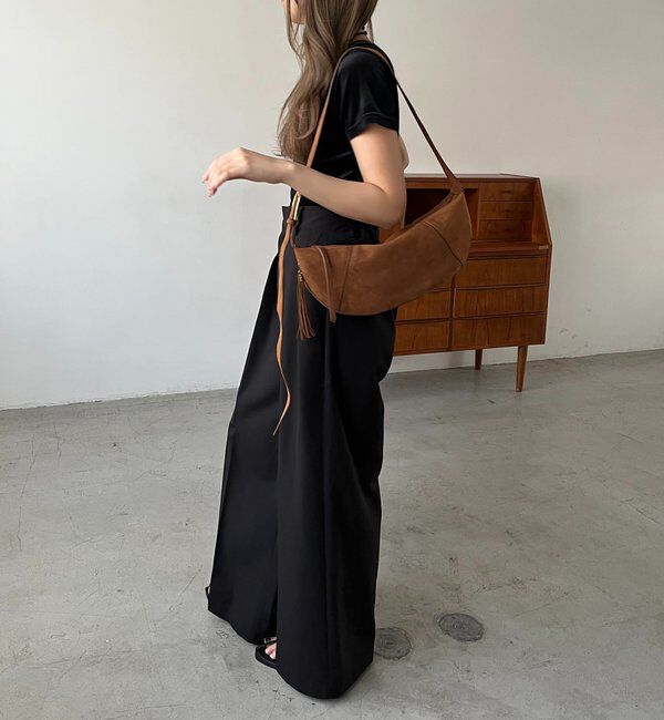  「【前後2WAY】シアーベロアTシャツ」|Tシャツ・カットソー|