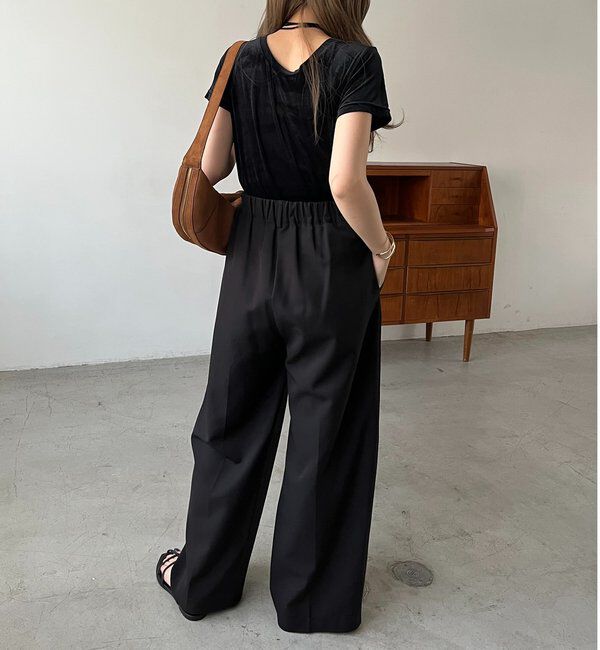  「【前後2WAY】シアーベロアTシャツ」|Tシャツ・カットソー|