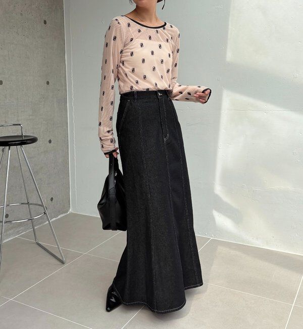  「【セットアップ対応】コットンフレアスカート」|スカート|