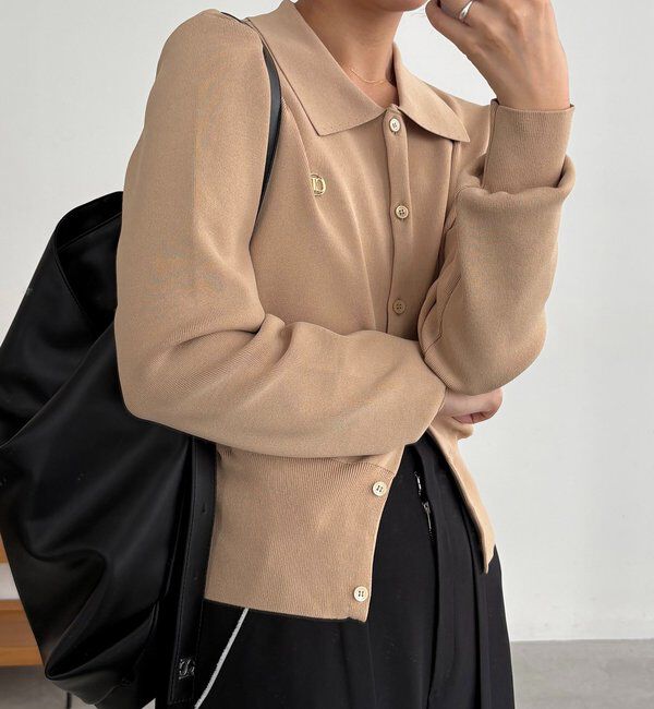  「〈C.L〉ポロカーディガン」|カーディガン|