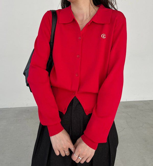  「〈C.L〉ポロカーディガン」|カーディガン|