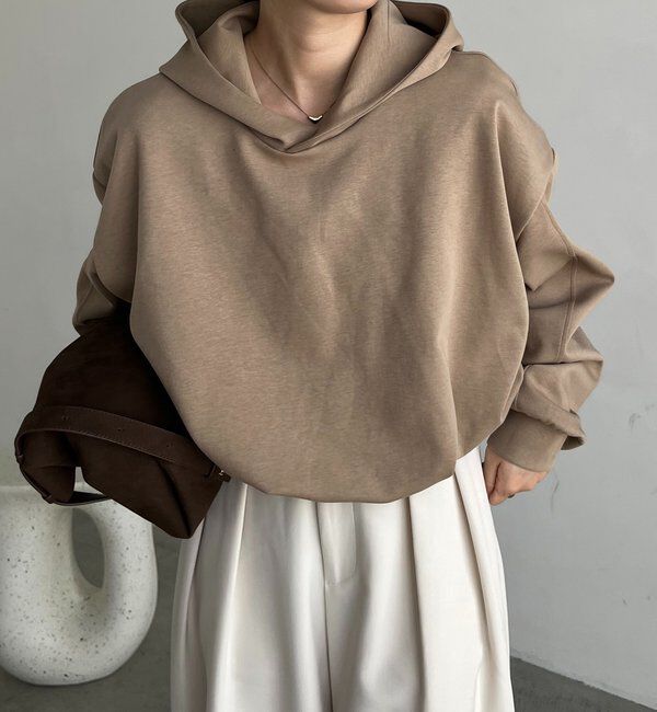  「【軽量/滑らかな着心地】バルーンフーディ」|Tシャツ・カットソー|