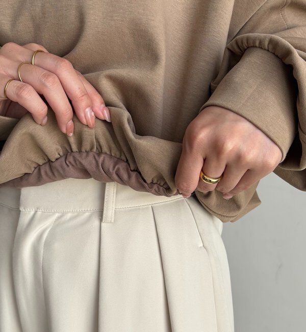  「【軽量/滑らかな着心地】バルーンフーディ」|Tシャツ・カットソー|