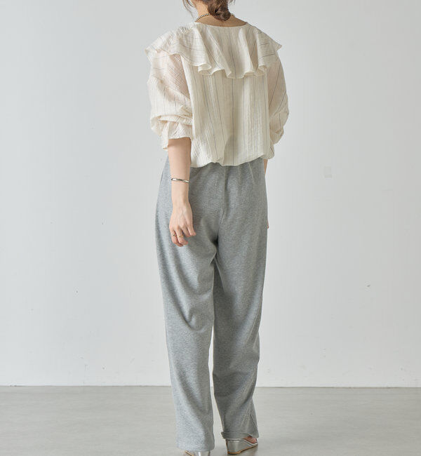  「フリルカラーブラウス」|シャツ・ブラウス|