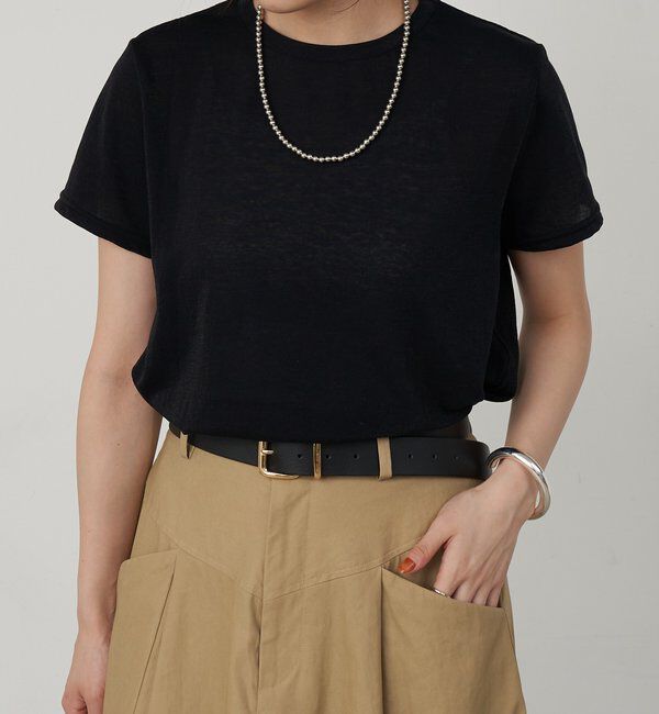  「シャイニー天竺Tシャツ」|Tシャツ・カットソー|