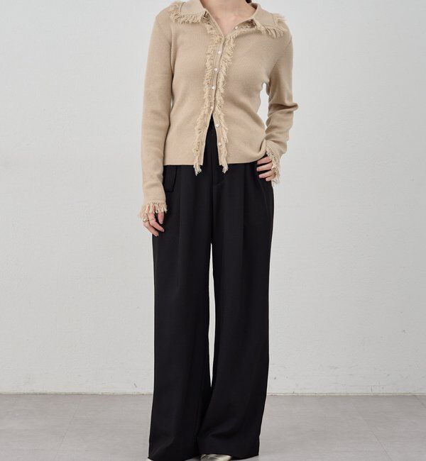  「フリンジカーディガン」|カーディガン|