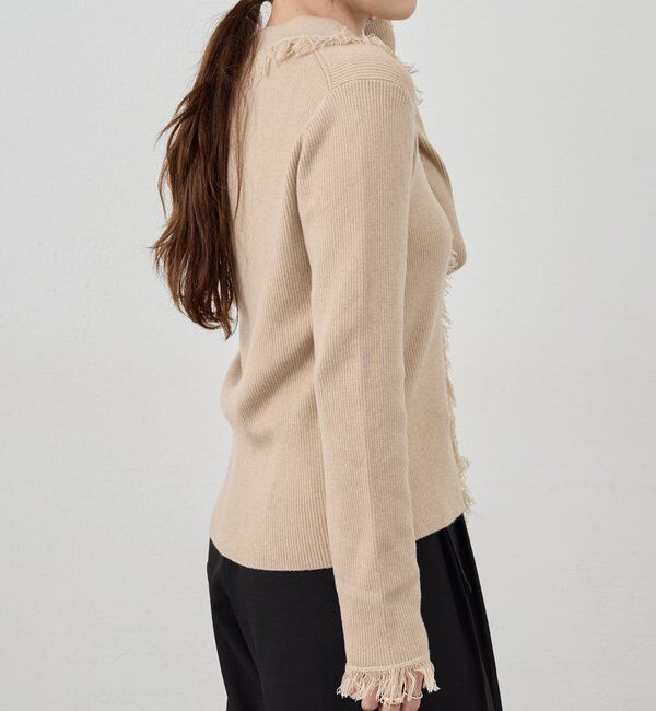  「フリンジカーディガン」|カーディガン|