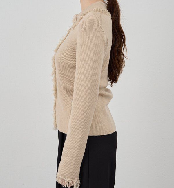  「フリンジカーディガン」|カーディガン|