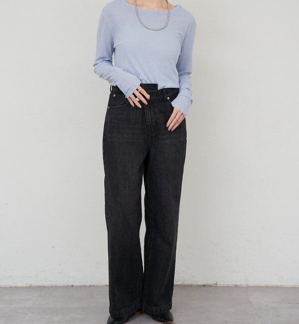  「ウエストデザインデニム」|デニム|