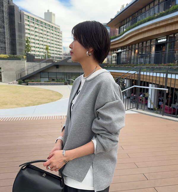  「【インフルエンサー＠tsuru00コラボ】スキッパーポンチプルオーバー」|ニット・セーター|