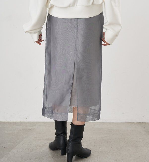  「【26SS予約】4WAYダブルレイヤードスカート」|スカート|