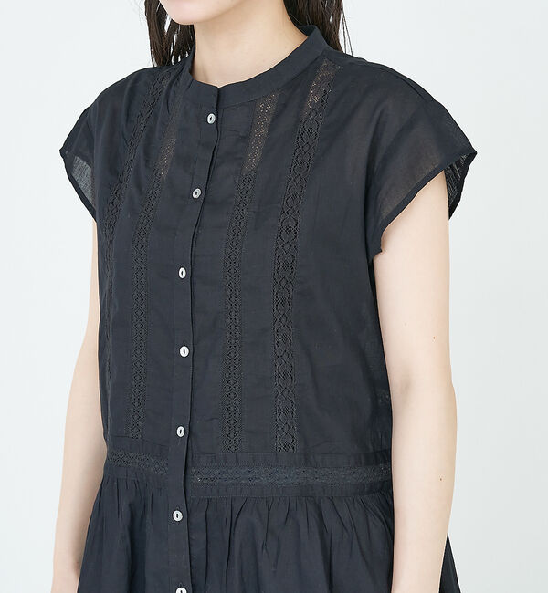 collex「コットンボイルレースブラウス」|シャツ・ブラウス|