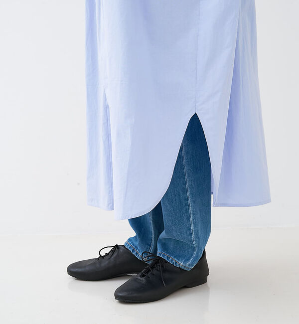 collex「フロトフリルシャツワンピース」|ワンピース|