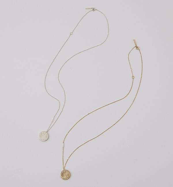 collex「【Ljud/ユード】アカンサスメダルネックレス」|ネックレス|