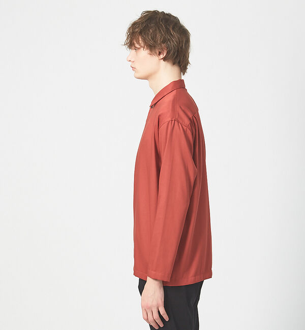 ABAHOUSE「T/R ストレッチツイル シャツカーディガン」|シャツ・ブラウス|