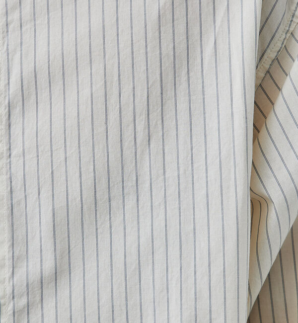 ABAHOUSE「【バイアスヨーク】オーバー ストライプシャツ」|シャツ・ブラウス|