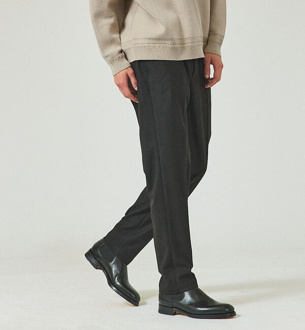 ABAHOUSE「【コスミカルウォーム】 ノータック イージースラックス」|その他|ブラック