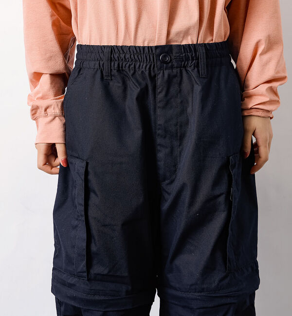 ABAHOUSE「3WAYデチャッタブルヘリクリーパンツ/TCウェザー/ユニセックス」|カーゴ|