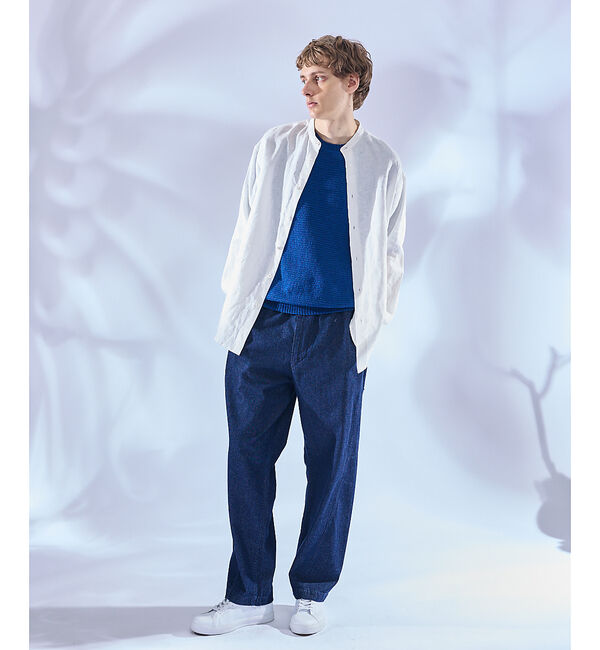 ABAHOUSE「フルニードル メッシュニットTシャツ」|Tシャツ・カットソー|