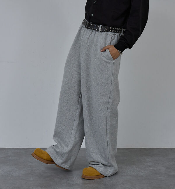 ABAHOUSE「【AH ABAHOUSE】ワイドバギー スウェットパンツ / セットアップ対応」|その他|