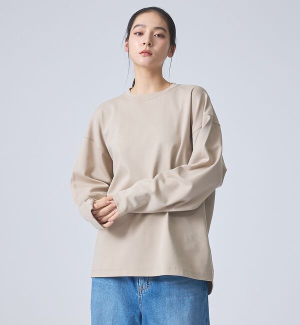 ABAHOUSE「【FORTUNA /フォルトゥナ】ClearCocoonLSTee/クリアコクー」|Tシャツ・カットソー|