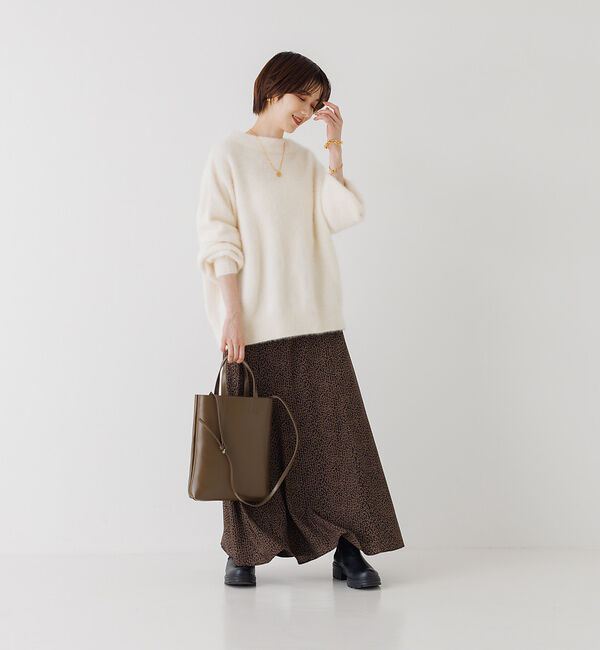 Rouge vif「花柄マキシスカート」|スカート|