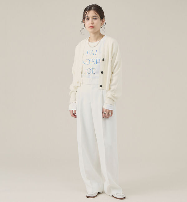 Rouge vif「ツイルワイドパンツ」|その他|