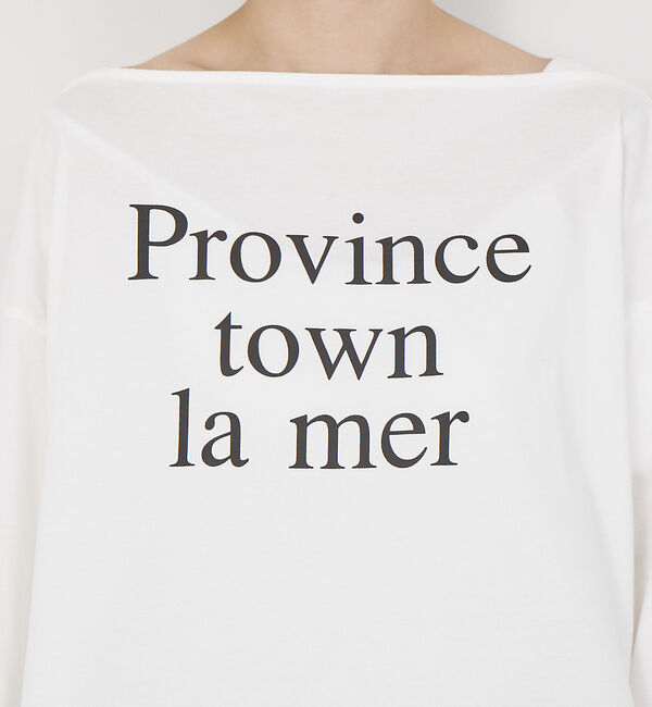 Rouge vif「マチ付ボートロゴロンTee」|Tシャツ・カットソー|