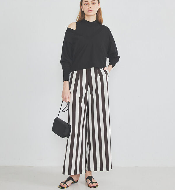 Rouge vif「Vネックプルオーバーニット」|ニット・セーター|