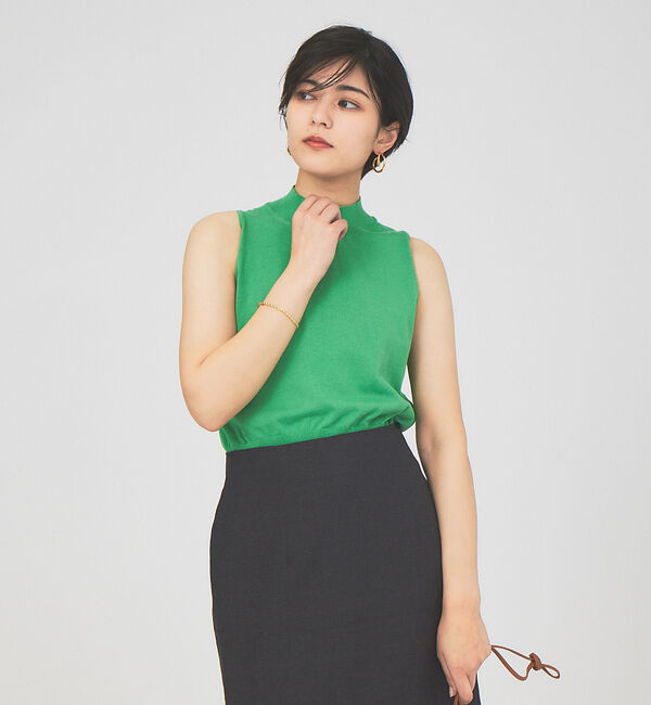 Rouge vif「アメリカンスリーブニット」|ニット・セーター|