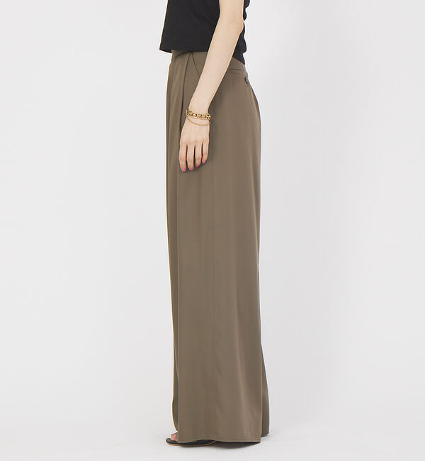 Rouge vif「【セットアップ対応】タックワイドパンツ」|その他|