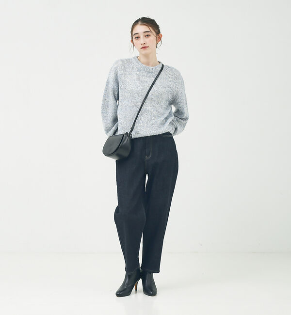 Rouge vif「ラメ&times;モヘア ニットプルオーバー」|ニット・セーター|