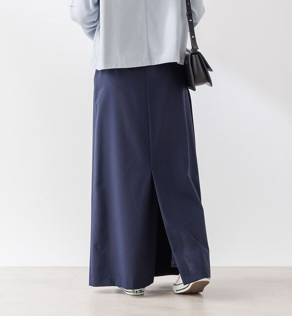 Rouge vif「【セットアップ対応】ラッププリーツボタンスカート」|スカート|