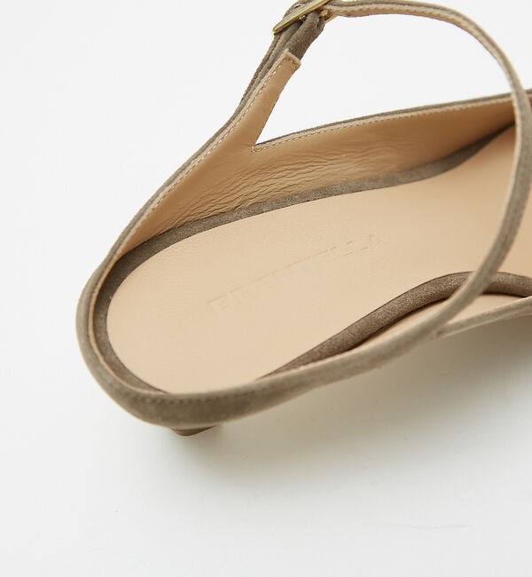 Rouge vif「【BRENTELLA/ブレンテッラ】MARIEポインテッドミュール」|パンプス|