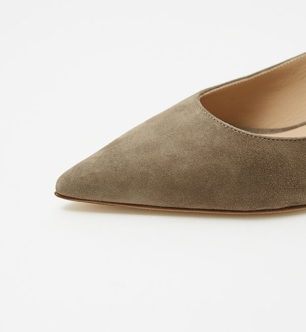 Rouge vif「【BRENTELLA/ブレンテッラ】MARIEポインテッドミュール」|パンプス|