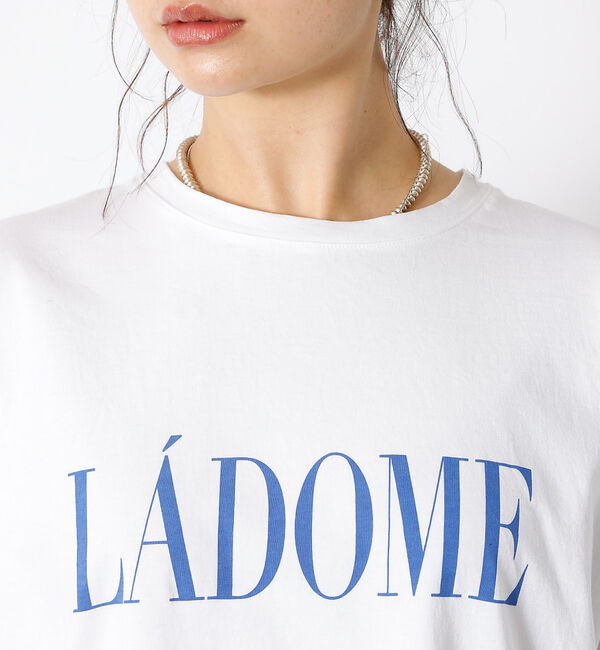 Rouge vif「別注【MICA&DEAL /マイカアンドディール】LADOME プリントロンT」|Tシャツ・カットソー|